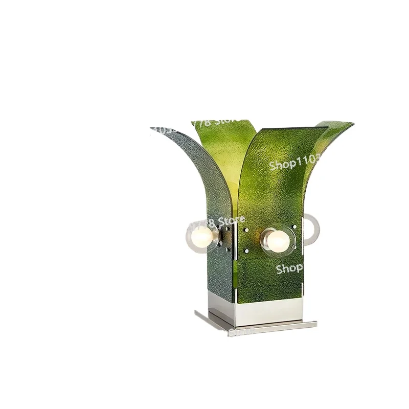 

Original Modern Minimalist Bauhaus Glass Floor Lamp Living Room Study Bedroom B & B Photo Clothing Table Lamp