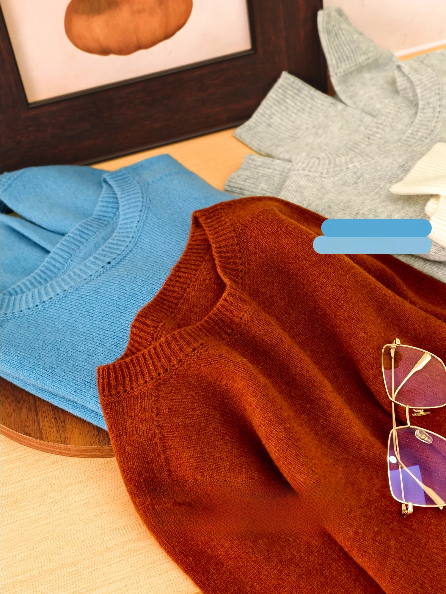 

Soft Sl 00 Wool round Ne Loose Fit Faionable Sweater Versatile Comfortable Women's Winter Warm Long Sve Top