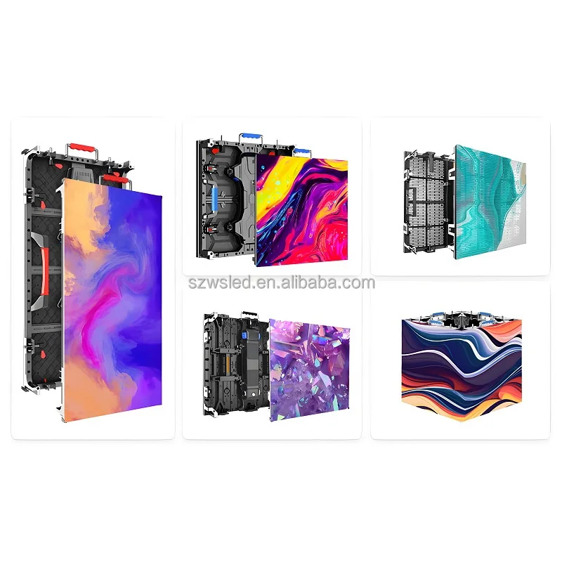 Micro LED COB LED Display Screen Rental Ultra HD 8K Fine Pitch System for Press Award Ceremony