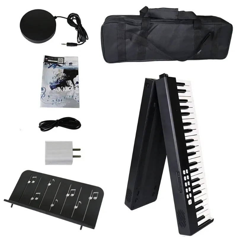 88-key Folding Digital Piano, Multi-function Controller, Flexible, Electric, Musical Instrument