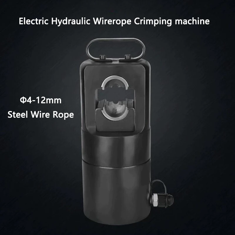 Electric Hydraulic Wirerope Crimping machine Steel Wire Rope 