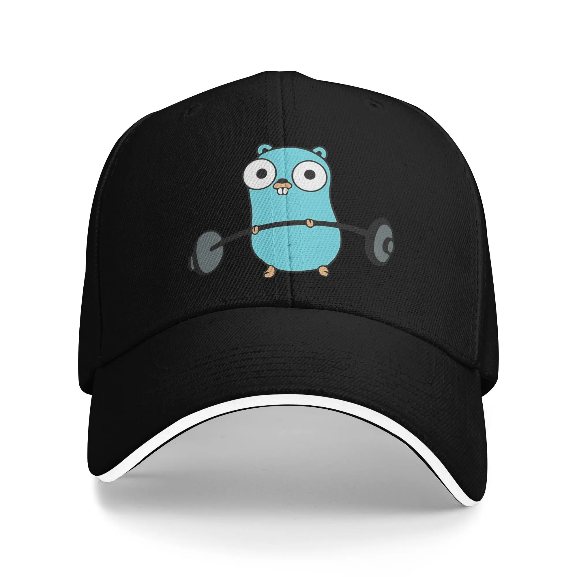 Golang Gopher  Go Workout  Golf Cap Outfits Stylish  Casquette For Men Women Casual Headewear  Adjustable Fit