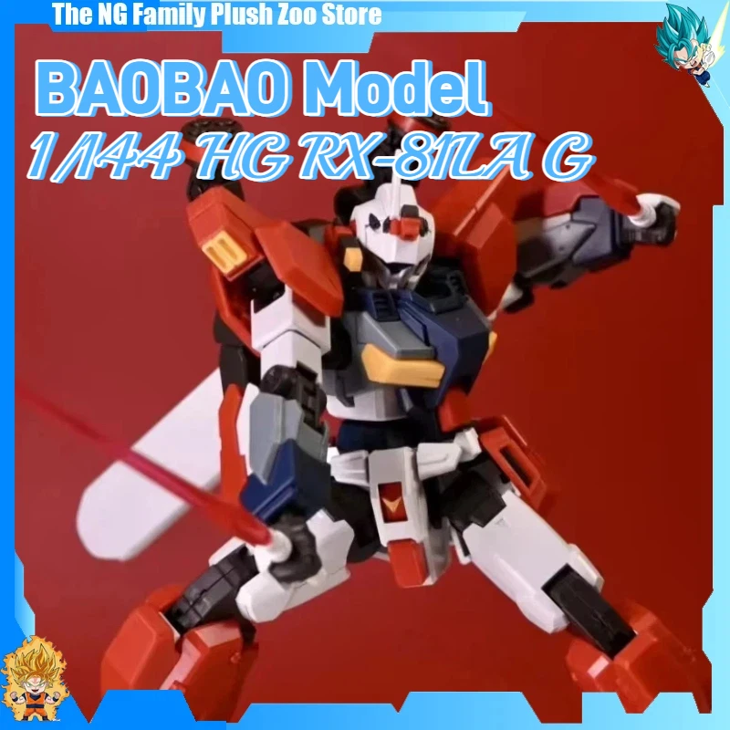 BAOBAO – modèle 1/144 HG RX-81LA G Line Light Armor, assemblage en plastique, figurine d'action Anime, jouets cadeaux, en Stock