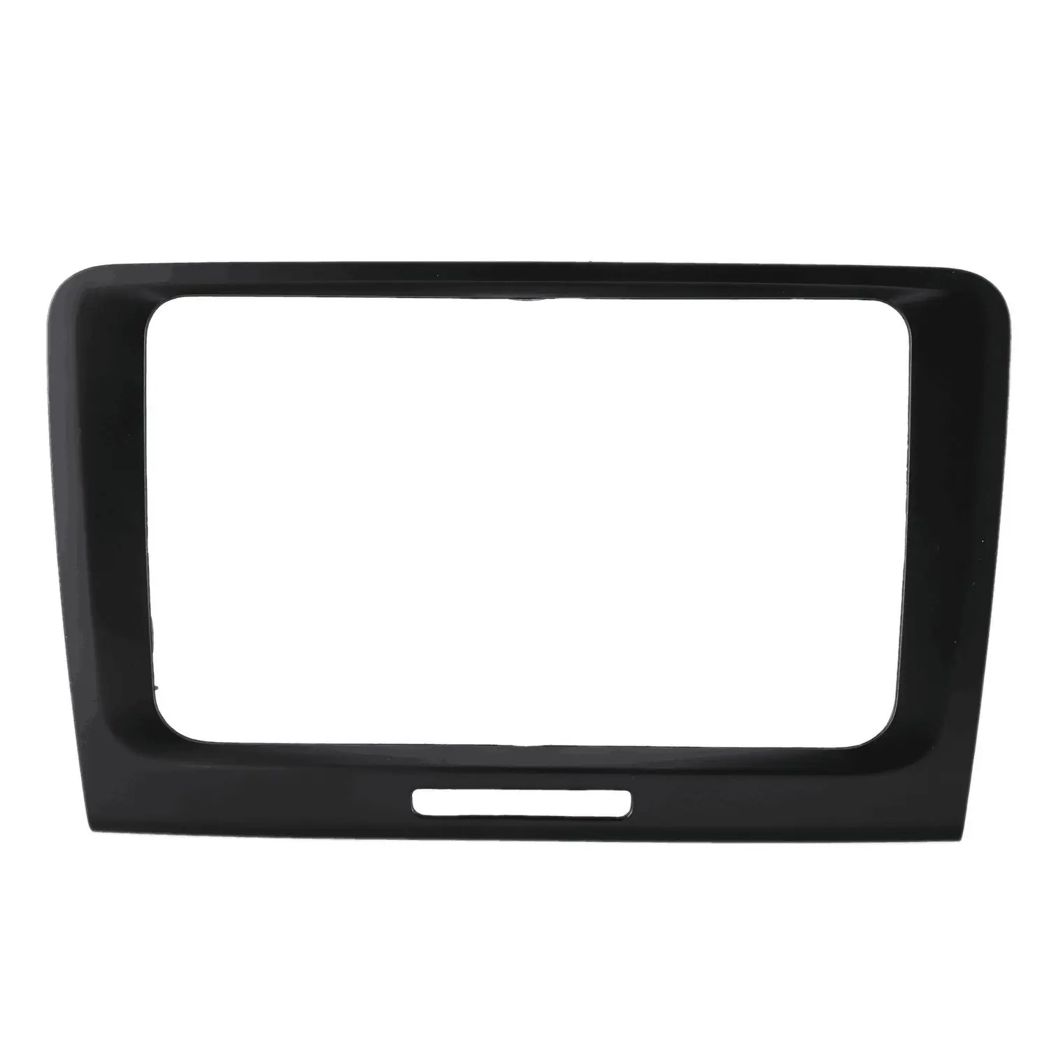 Black 220 X 130 210mm 2 Din Car DVD Radio Fitting Dash Panel Fascia Frame for 2009-2014 Skoda Superb