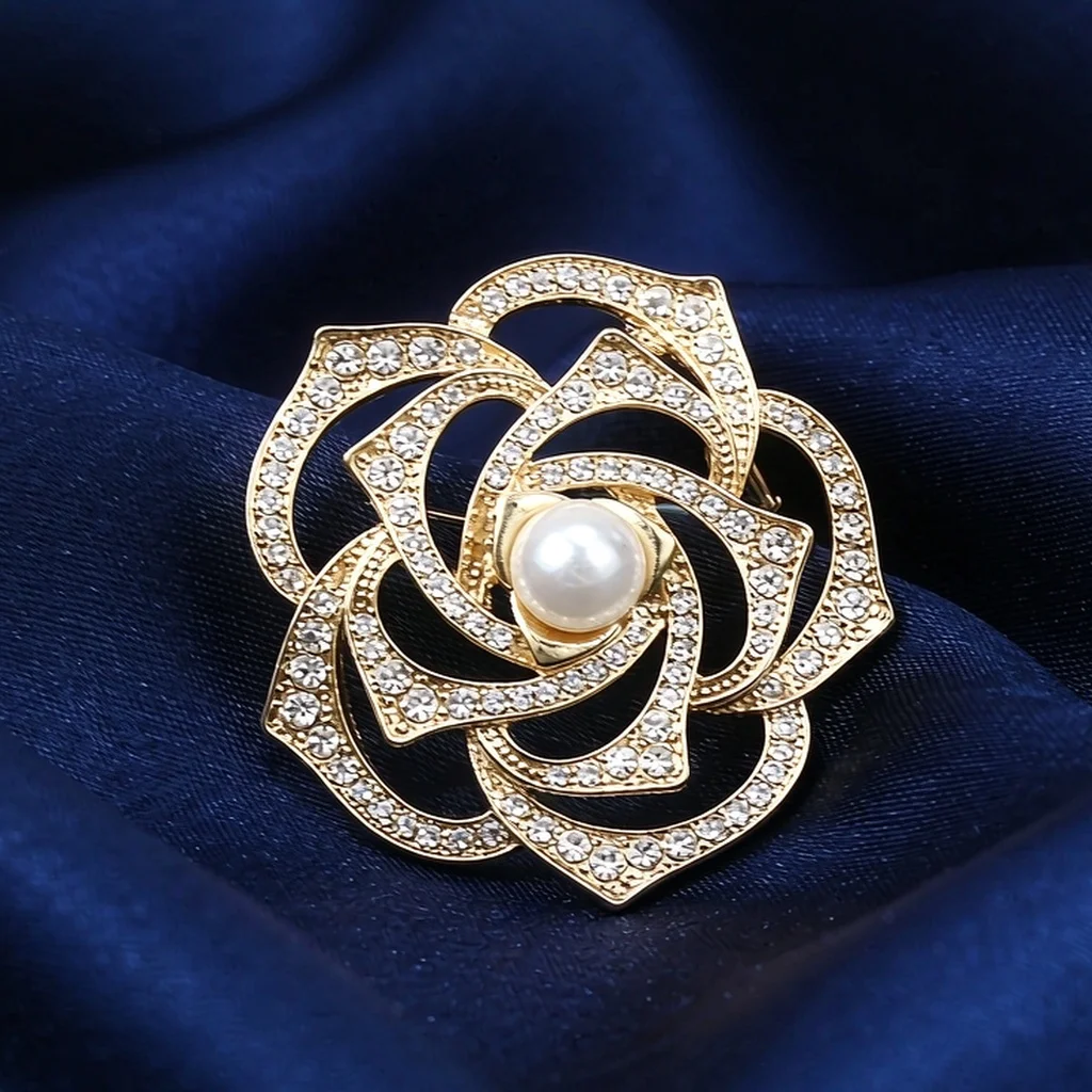 2026 Business Banquet Brooch, Simple, Versatile, Commuter, Niche, Exquisite Brooch, Ins Style, Light Luxury, Waterproof, Date, Diy, High Aesthetic Value, Decoration, Personalized Outfit, High-End, Bag Accessory, Best Match, Themed Brooch, Badge, Silk Clip, Shoe Accessory