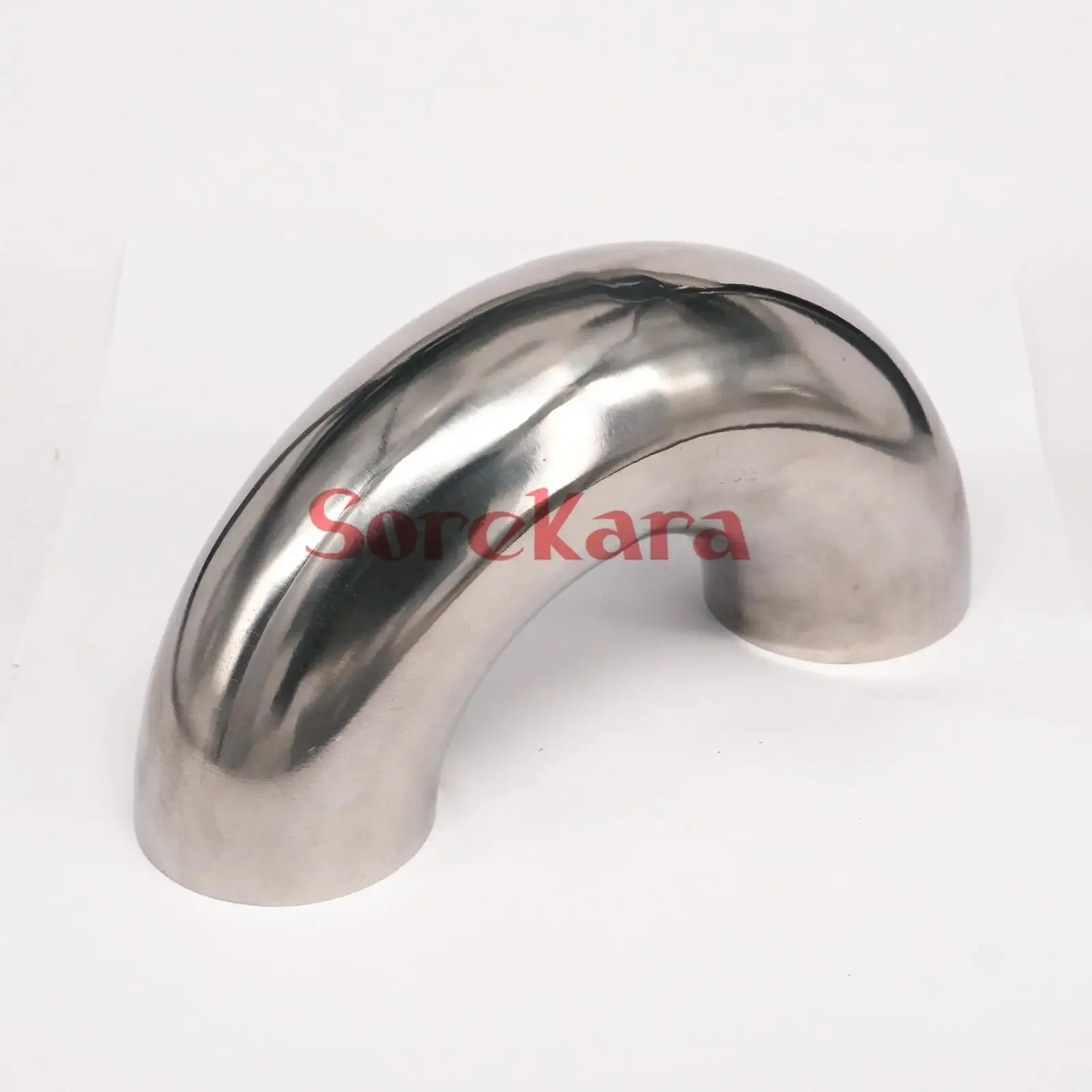 Tube O.D 19mm 25mm 32mm 304 Stainless Steel Sanitary Weld 180 Degree Bend Elbow Pipe Fitting For homebrew Dairy Product