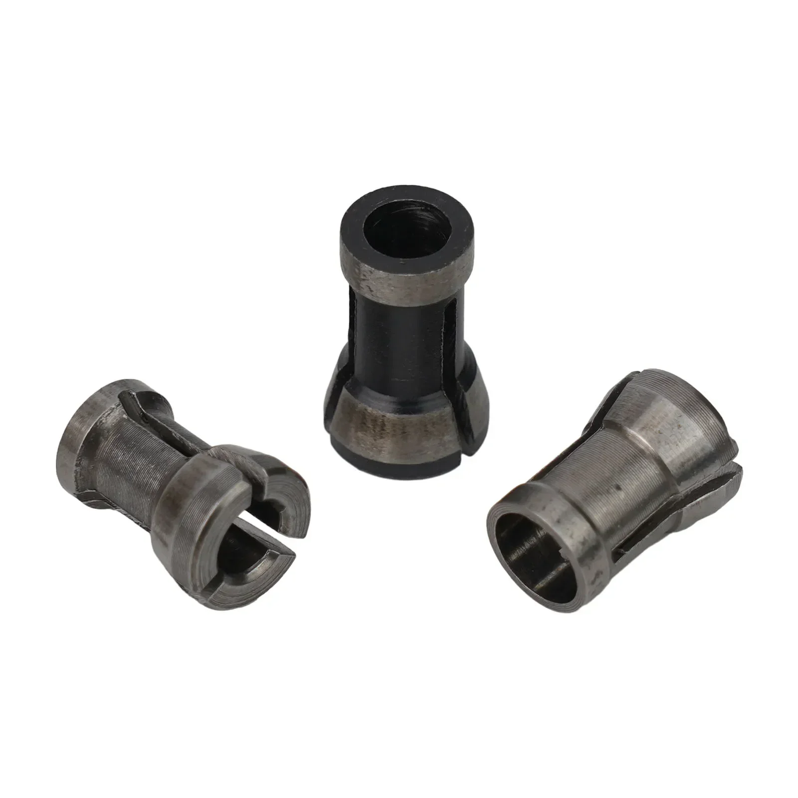 1/3pcs 6/6.35/8mm Collet Chuck High Precision Adapter Engraving Trimming Machine Router Milling Cutter Collet Chuck Power Tools