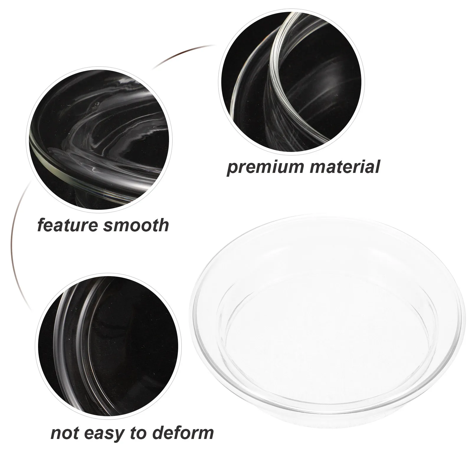 Clear Heat Resistant Borosilicate Glass Tea Pot Lid Replacement Easy Install Remove Proof Teapot Accessory for Daily