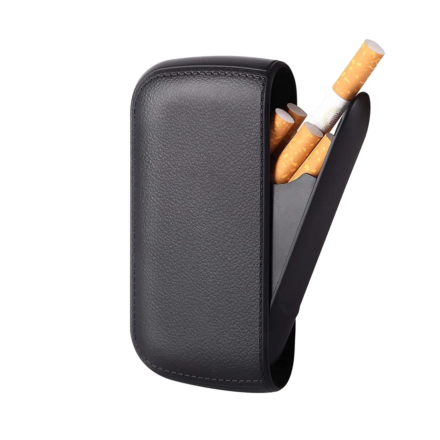 Cigarette PU Leather Holder Case for 10pcs King Size 84mm Cigarettes