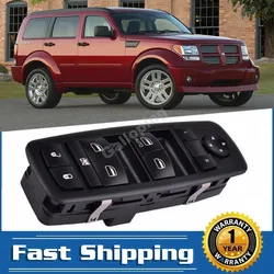 Front Left Driver Door Window Control Switch Glass Lifter Regulator Button For Jeep Liberty 3.7L Dodge Nitro 3.7L 4.0L 08 - 2012