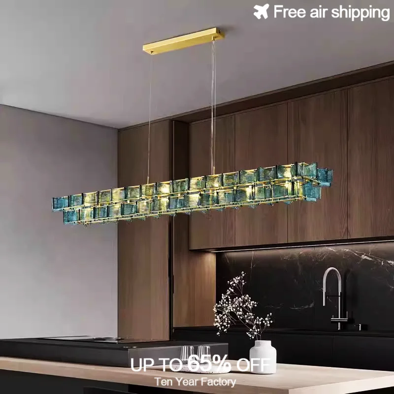 

LED dimmable amber blue butterfly round glass chandelier dining room hanging ceiling interior decorative lighting modern