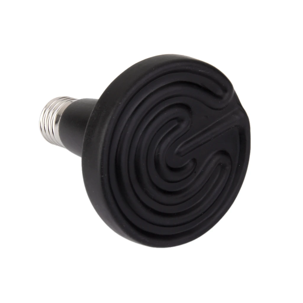 220-240V 100W Pet Ceramic Heat Emitter Reptile Heater Brooder Light Lamp