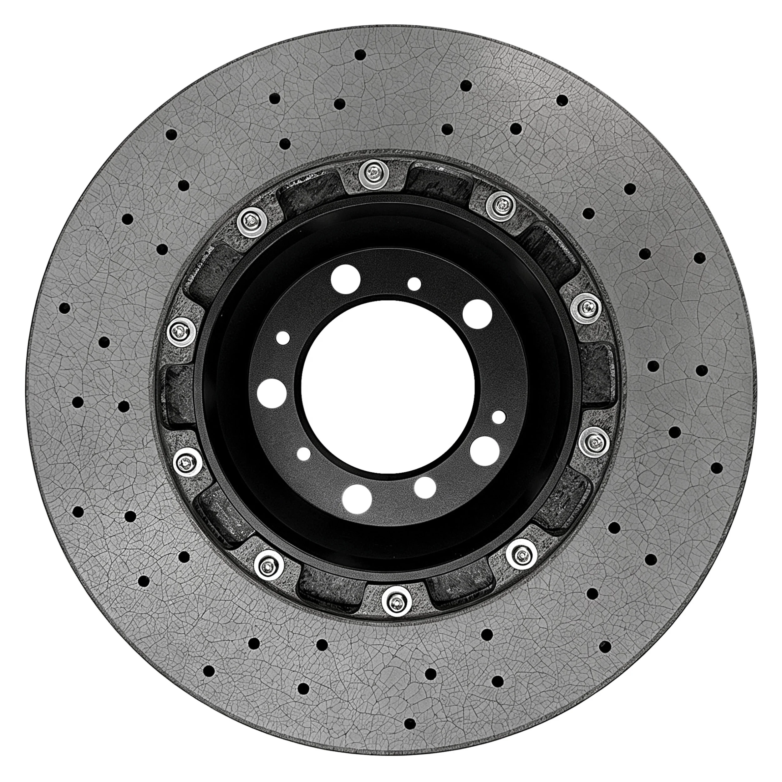 Racing Performance Carbon Ceramic Brake Disc 350x28mm Rear Rotor For Porsche  For 911 For 997 For Carrera