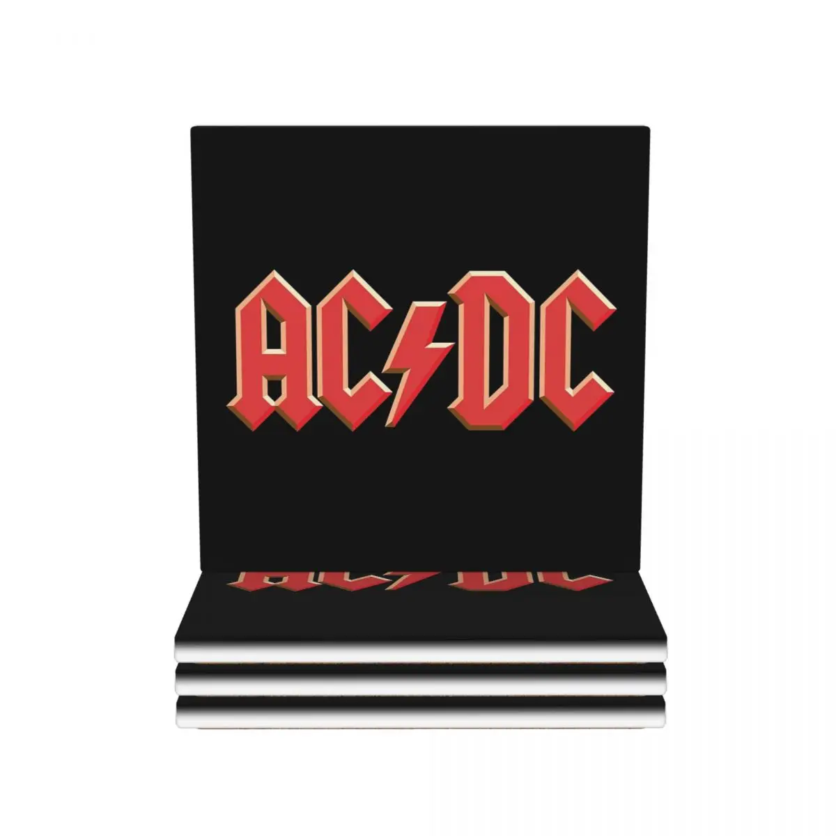 

Ac и Dc Power Up Rock Party Подставки Керамический коврик для выпечки Украшение стола и аксессуары Посуда для кухонного стола Подставки для столовых приборов