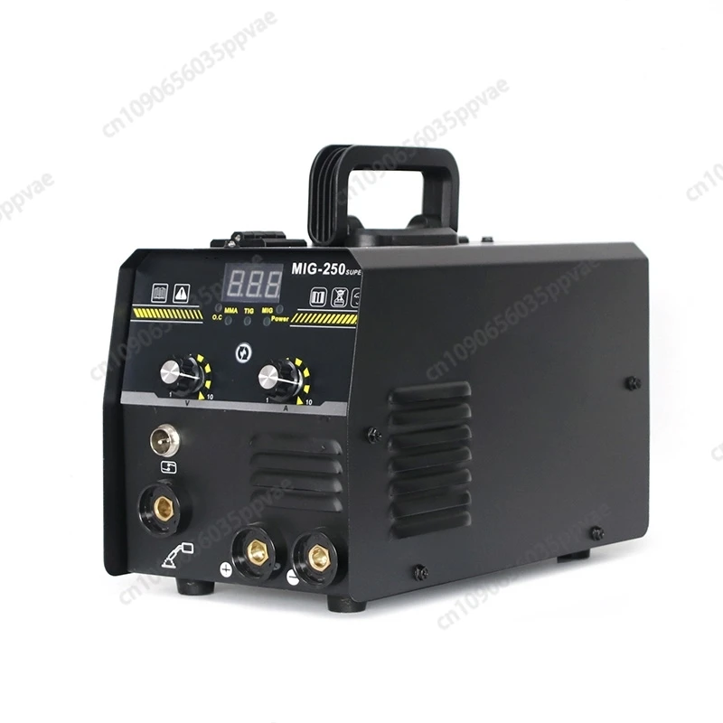 Máquina de soldadura 3 en 1, soldador MIG MMA TIG sin gas, 220V, inversor Digital portátil, equipo de soldadura para el hogar, bricolaje y profesional