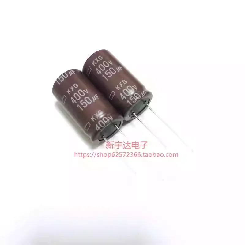 

10-100PCS 400V150UF 18X31.5 Black Diamond KXG High Frequency Low Resistance 150UF400V Original Electrolytic Capacitor
