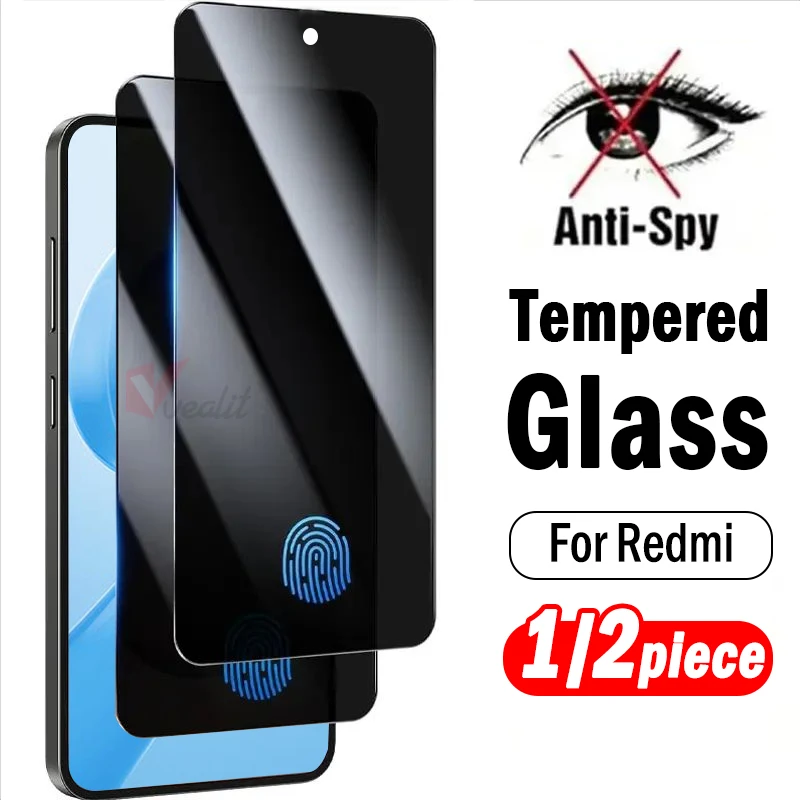 

1/2pcs Unlock Privacy Anti Spy Screen Protector for Redmi K90 Pro Max Tempered Glass for Redmi K80 Ultra Protective Glass