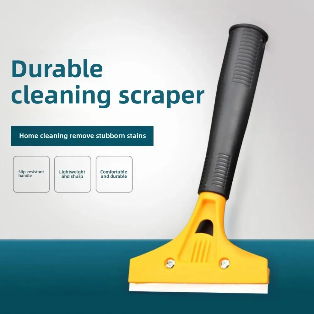 Raspador de metal, removedor de adesivos para carros, raspador de limpeza portátil ou 10 lâminas para limpeza de janelas, azulejos, pisos, etc.