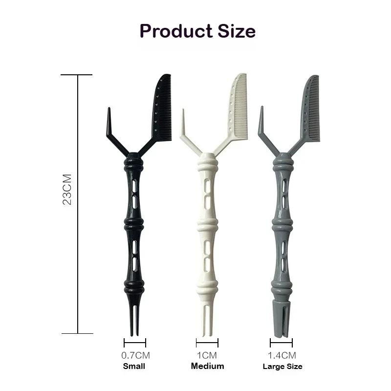 3pc Positioning Perm Texture Combs Set