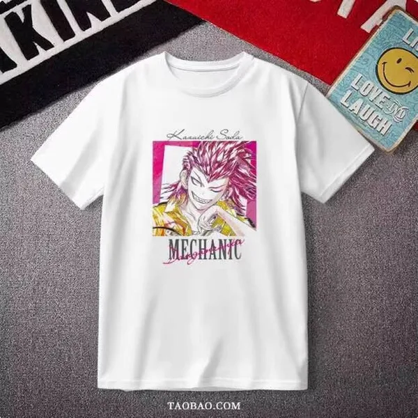 

Anime Danganronpa: Trigger Happy Havoc Hinata Hime Short Sleeve T-Shirt Summer Cosplay Costume Casual Student Loose Tops anime