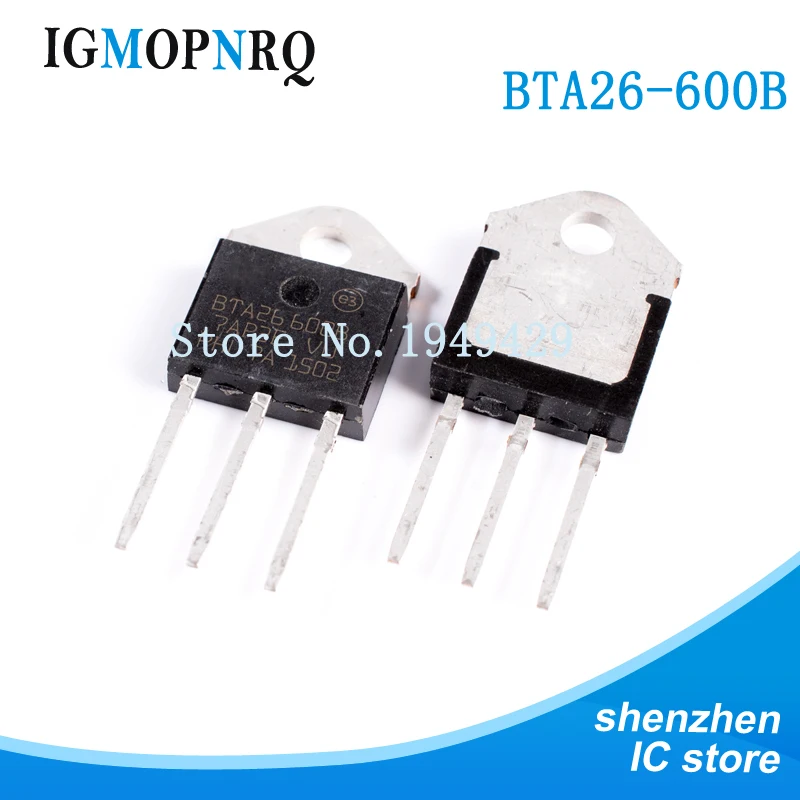 10Pcs BTA26-600B BT…