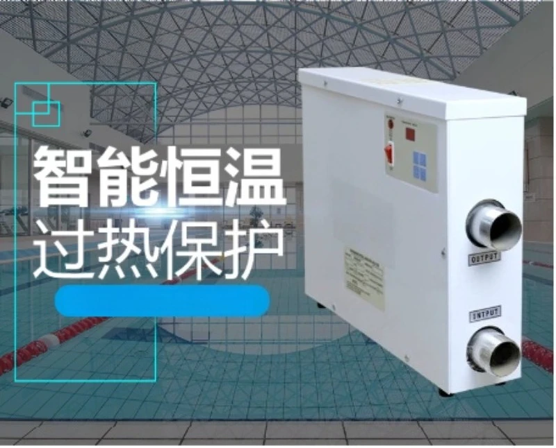 5.5KW-18KW Smart Touch Screen Pool Heater 220V/380V, Electric Thermostat Heating Machine for Swimming Pool SPA