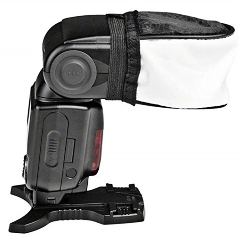 1 Pieces Universal Speedlite Softbox Diffuser For DSLR Cameras Flash Light Speed Lights Mini Portable Lightweight Soft Box