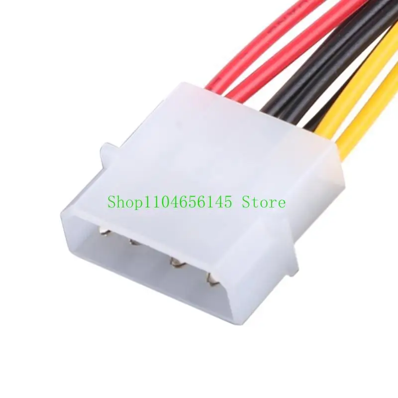 5ASD Dual от 15PIN до большого 4PIN Power Splitter Cable 1x 4PIN IDE до 2xSata Adapter