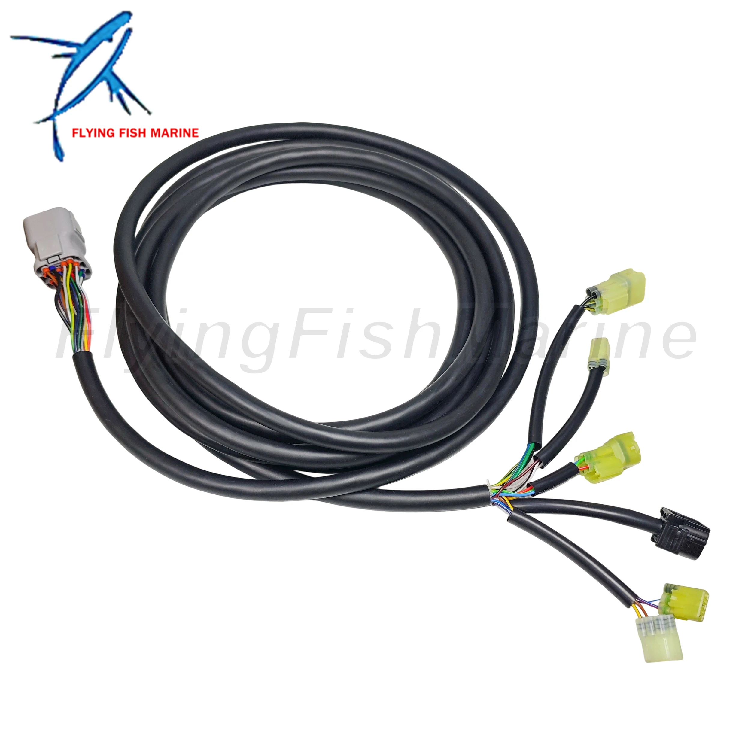 Outboard Motor 32580-ZVL-900 Main Wiring Harness for Honda 200HP 225HP 250HP BF200D BF225D BF250D 20Pin, 20ft/6.1m