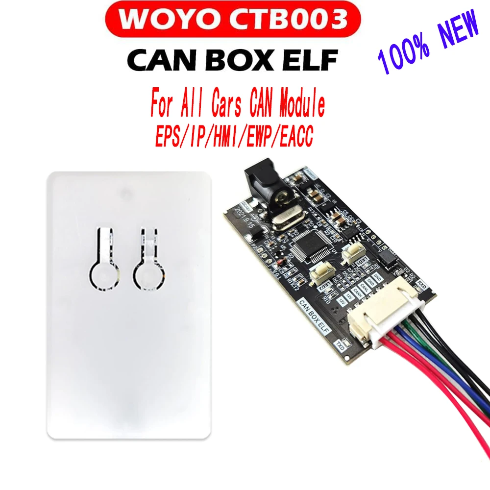 WOYO CAN BUS Data Logger for All Car CTB003 CAN BUS Module Data Transceiver Automotive Diagnostic tool for IP/EPS/HMI/EWP/EACC