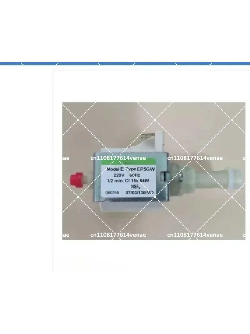 64W 220V 60Hz Solenoid Pump for Coffee Machine & Espresso Machine Electromagnetic Water Pump Self-Priming