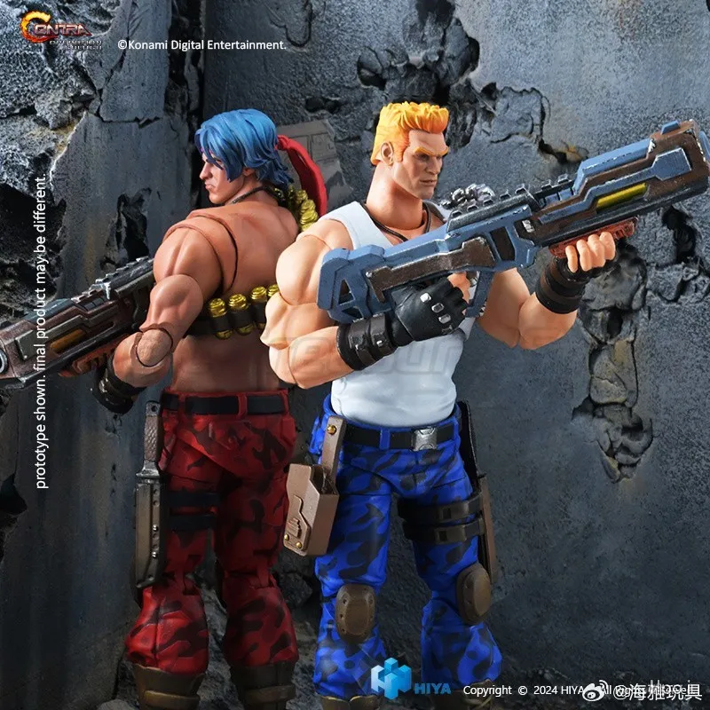 

【MT】HIYA Contra: Operation Galuga EBC0319 Билл Райзер EBC0320 Лэнс Бин Фигурка 1/12