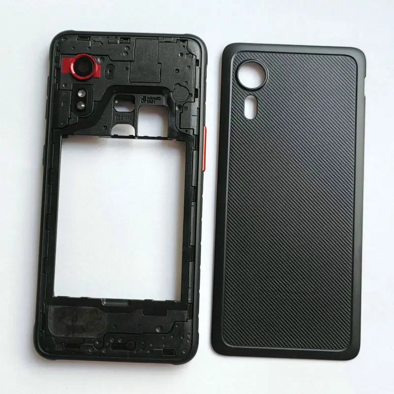Durable back cover For Samsung Galaxy XCover 5 SM-G525F/DS Case Middle Frame Battery Cover Rear Panel Rear Cover Housing