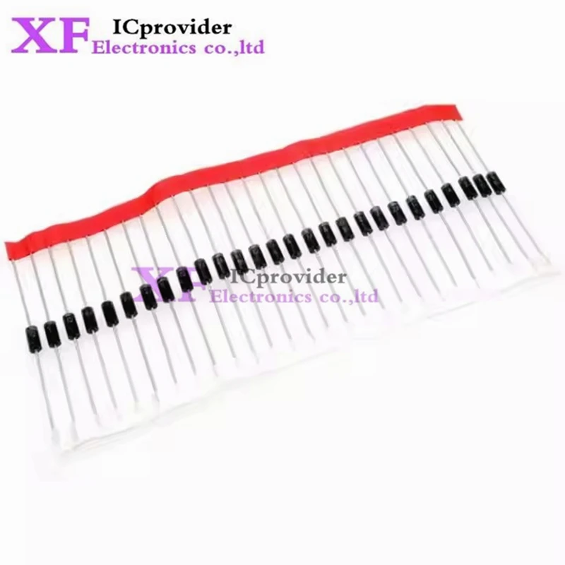 100pcs UF4007 FR107 FR207 RL207 1N4937 1N5392 1N5399 1N5817 1N5818 1N5819 UF4005 UF4004 FR104 FR157 RL257 Rectifier Diode