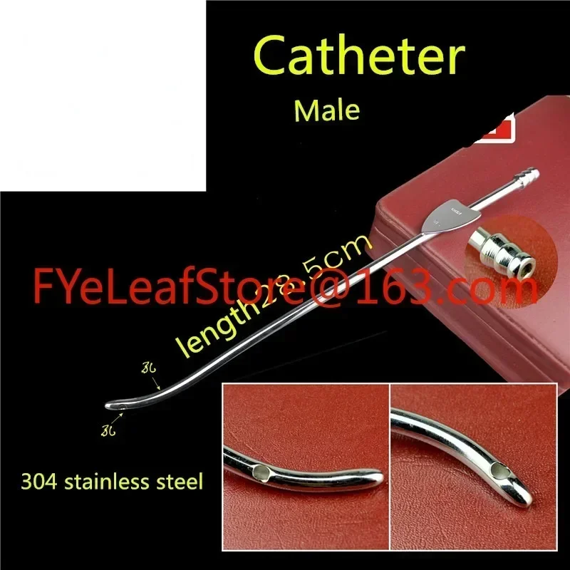 Stainless steel stretched metal catheter