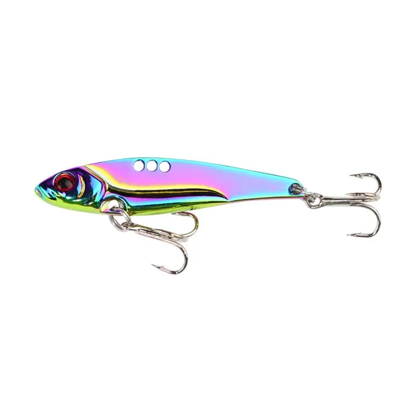 VIB Angelköder, 7–18 g, Klinge, Metall, sinkender Spinner, Vibrationsköder, Swimbait, Pesca für Barsch, Hecht, Barsch, Pesca, Kurbelköder