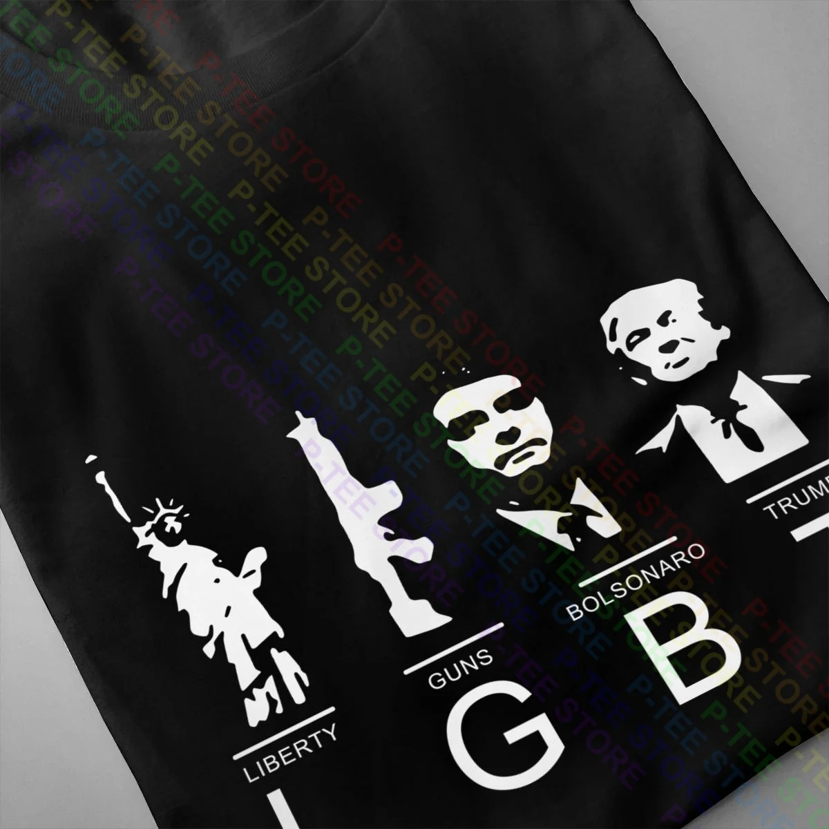 Liberty Guns Bolsonaro Trump Lgbt Shirt T-shirt New Unisex Hipster Hot Selling Tee