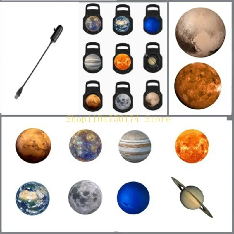Multifunctional Planet Projection Light Night Lamp Decoration for Ceiling & Wall Top Sale