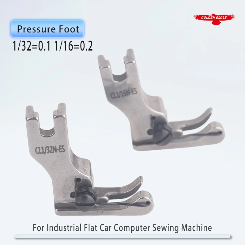 Flat car computer high and low pressure foot 0.1 line 0.2 line CR1/16N-ES-S industrial sewing machine spare parts