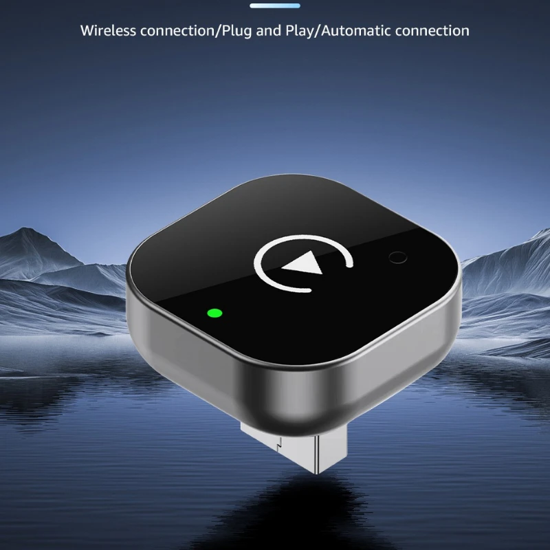 Adattatore wireless Carplay per Android IPhone Auto 2 in1 cablato a scatola AI wireless Connessione USB per Volvo Benz Mg Kia Chery VW