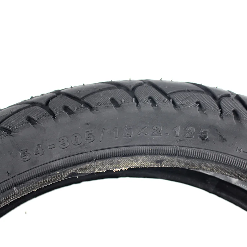 16inch Tire for Gas Electric Scooters and e-Bike  16 X 2.125 / 54-305 Inner Tube Outer Tyre