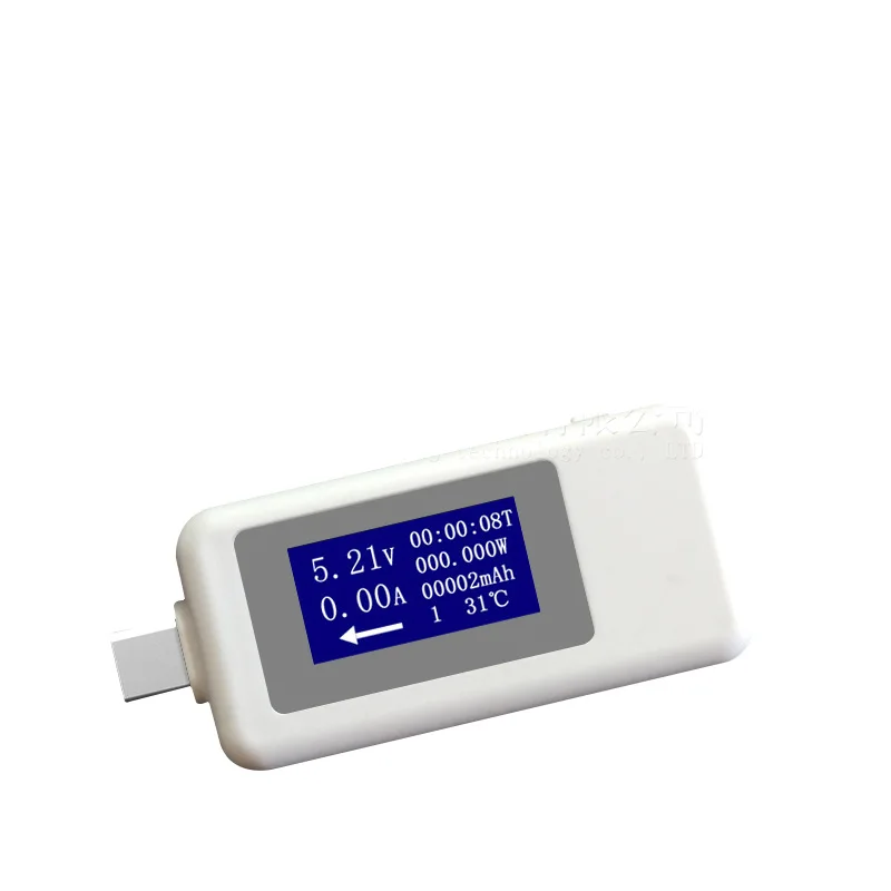 KWS-1802C Tester USB multifunzione rilevatore di caricabatterie di tipo c voltmetro digitale amperometro misuratori di tensione