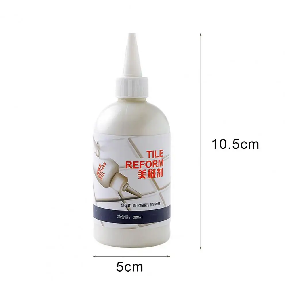 Cream Tile Grout 150ML Multi-use Tile Reform for Home Mouldproof Grout for Home