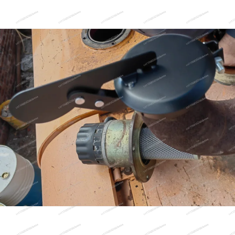 Ybj1PC Diesel Generator Exhaust Rain Caps chimney exhaust pipe muffler exhaust rain cap flapper