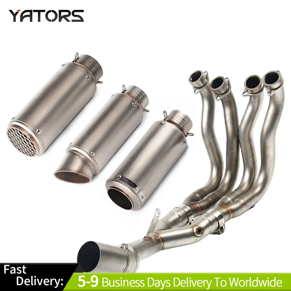 

Whole System For YAMAHA YZF R1 2015-2023 MT-10 FZ-10 Muffler Exhaust Header Pipe Exhaust Systems Exhausts Pipes