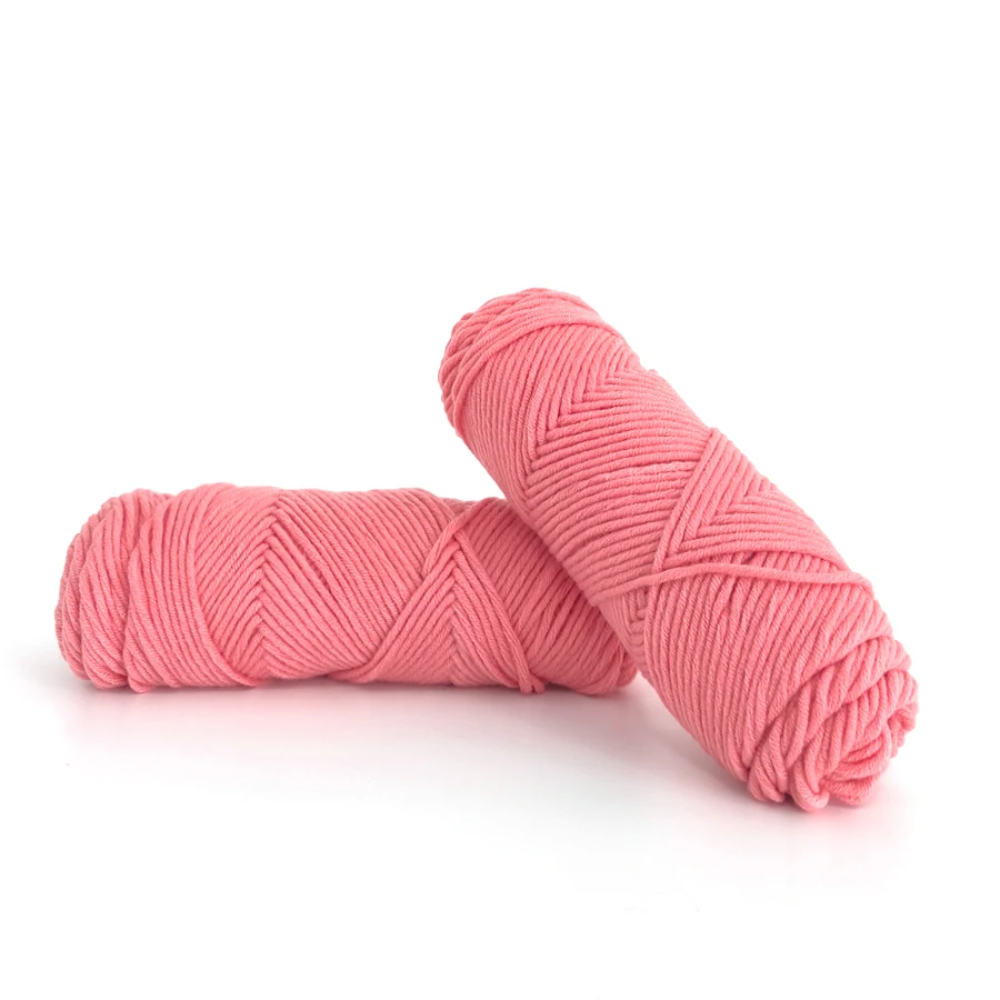 1Pc Lover Cotton Wool 8 Strands Wool Crochet Sweater Scarf Hat Thread DIY Blanket Thread Medium Thick Stick Needle Thread 100g Yarn