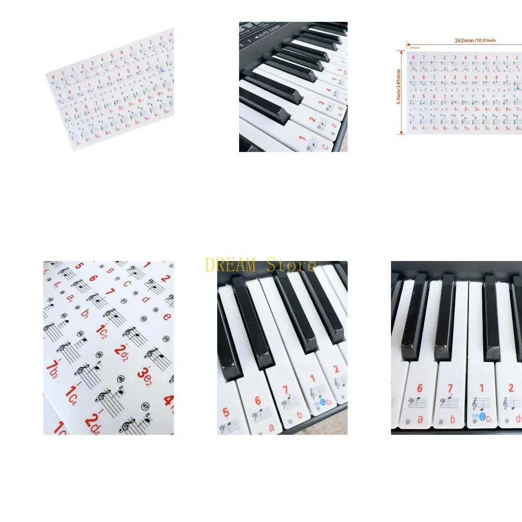 Piano Keys Stickers…