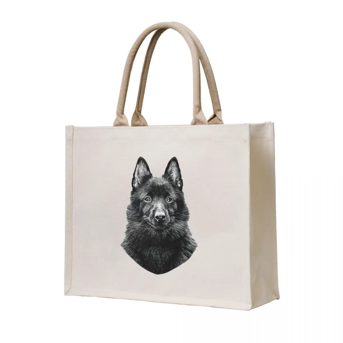 

Schipperke Cute Black Dog Tote Bag tote bag screen shopper bag women canvas hand ladies tote woman