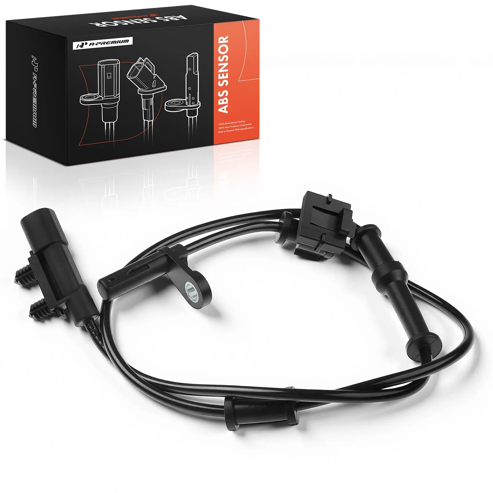 A-Premium Rear Passenger Side ABS Wheel Speed Sensor for Dodge Charger 2011-2022 Challenger 2017-2022 Chrysler 300 2011-2023