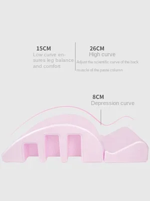 필라테스 등 트레이너 사이드 벤드 수딩 장치, 요가 장비, 등 훈련 장치, 2024 핑크